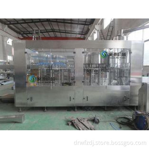 Drinking Water Bottle Filling Machine 3 in 1 For Plastic Ba